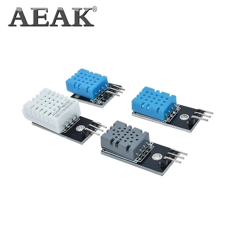 AEAK 1 шт. DHT11 DHT22 DHT-11 DHT-22 AM2320 MW33 цифровой датчик температуры и влажности с кабелем для Arduino