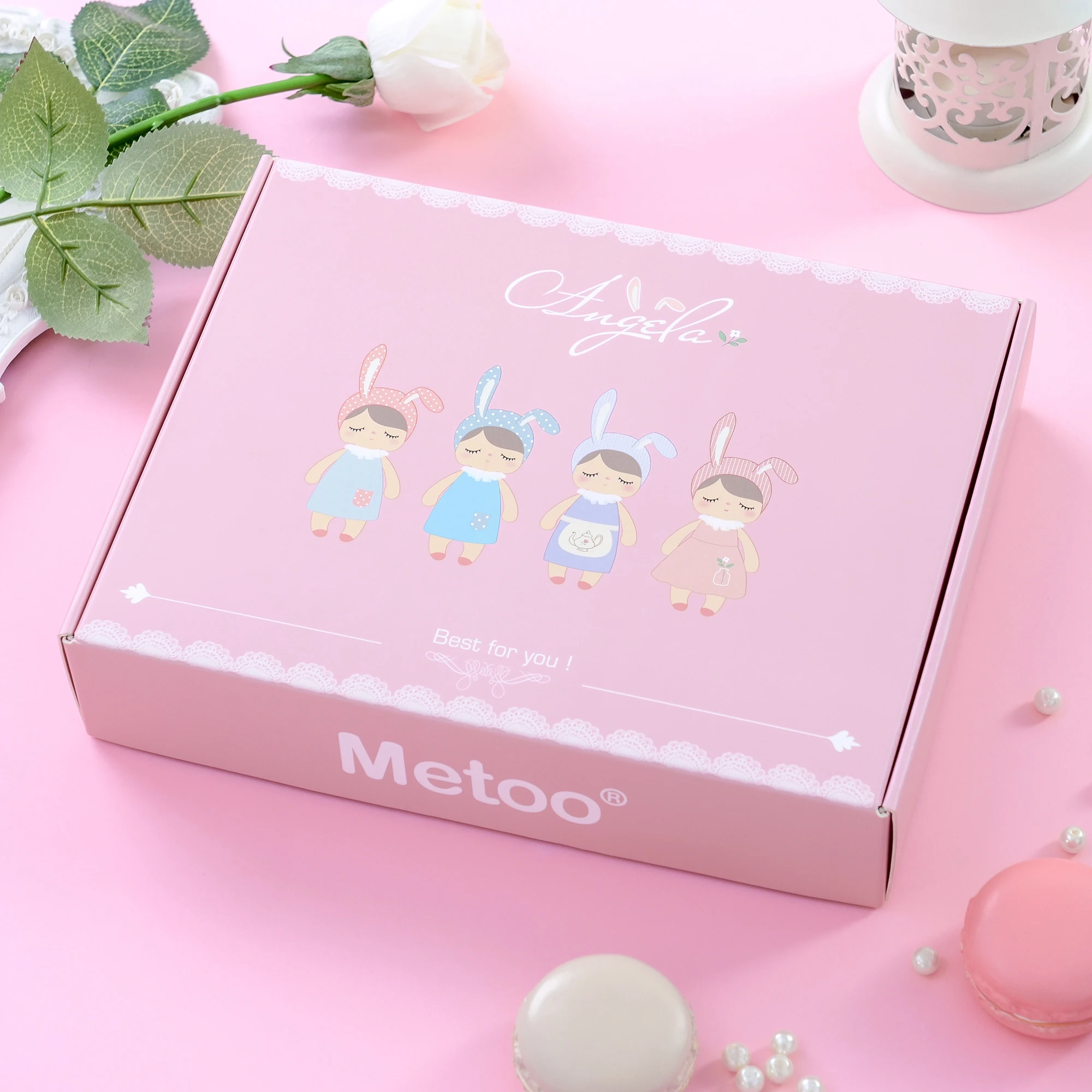 Metoo плюшевые игрушки мягкие животные кукла для девочек детские мини милые