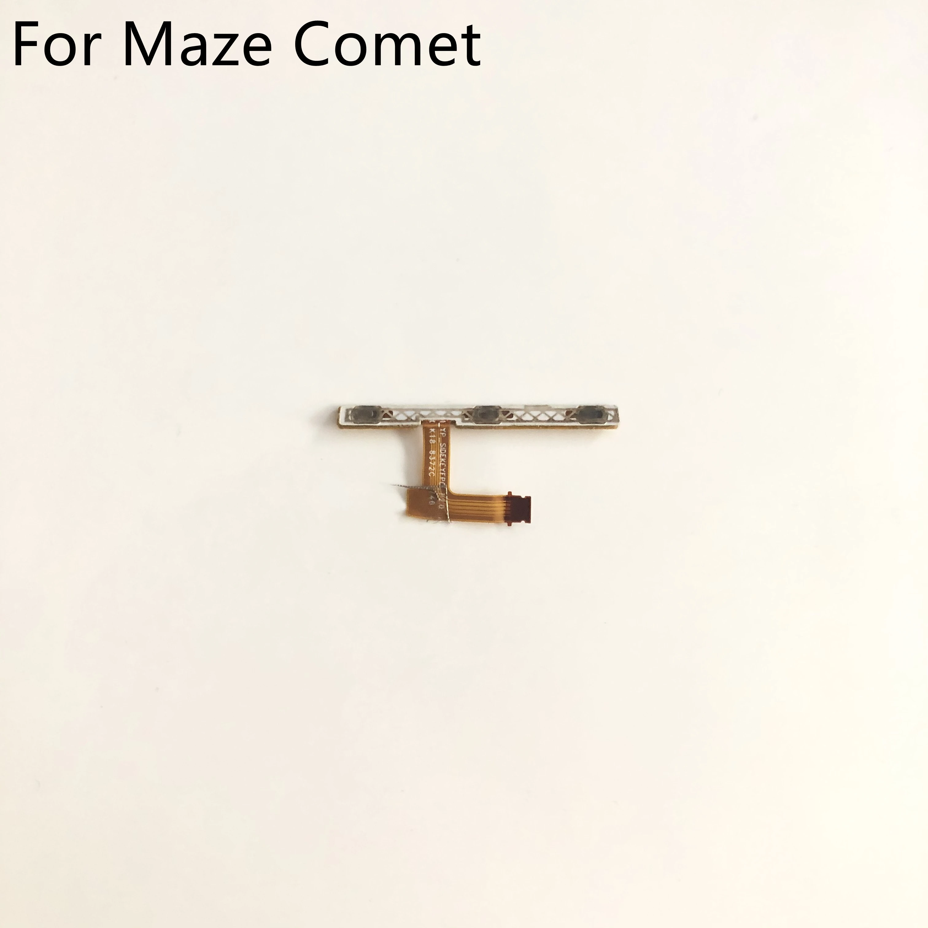 

Кнопка включения и выключения питания Maze Comet + гибкий кабель FPC с клавишей громкости для смартфона Maze Comet MTK6750T, восемь ядер, 5,70 дюйма, 720x1440, бесплатная доставка