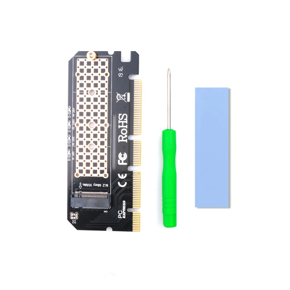 Компьютерная карта расширения kebidumei со светодиодной подсветкой адаптер для PCIE