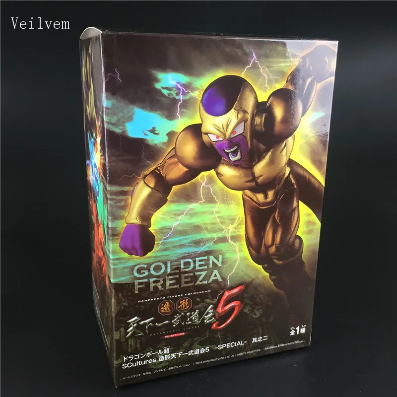 Dragon Ball Z Resurrection F Golden Frieza freeza морозильник против Гоку фигурка модель игрушки ПВХ Коллекционная кукла