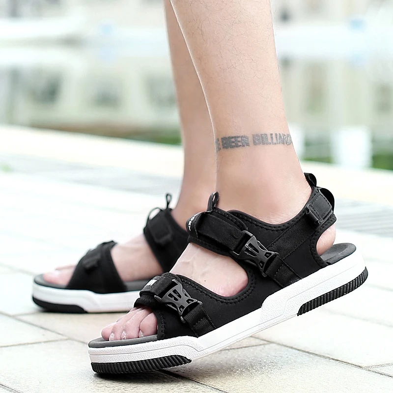 

Sandals Outdoor Sandalias De Verano Para Hombre Slide Sandals Men Zandalias Sport Sandalen Heren Transpirables Cuero Beach