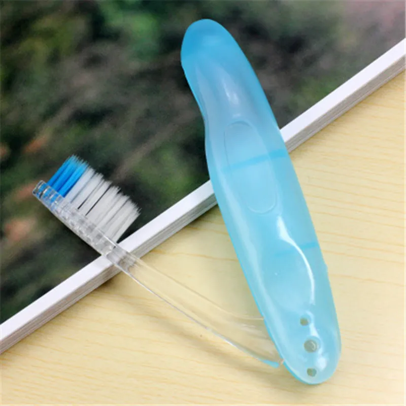 Портативная компактная детская зубная щетка Складная Походная походная