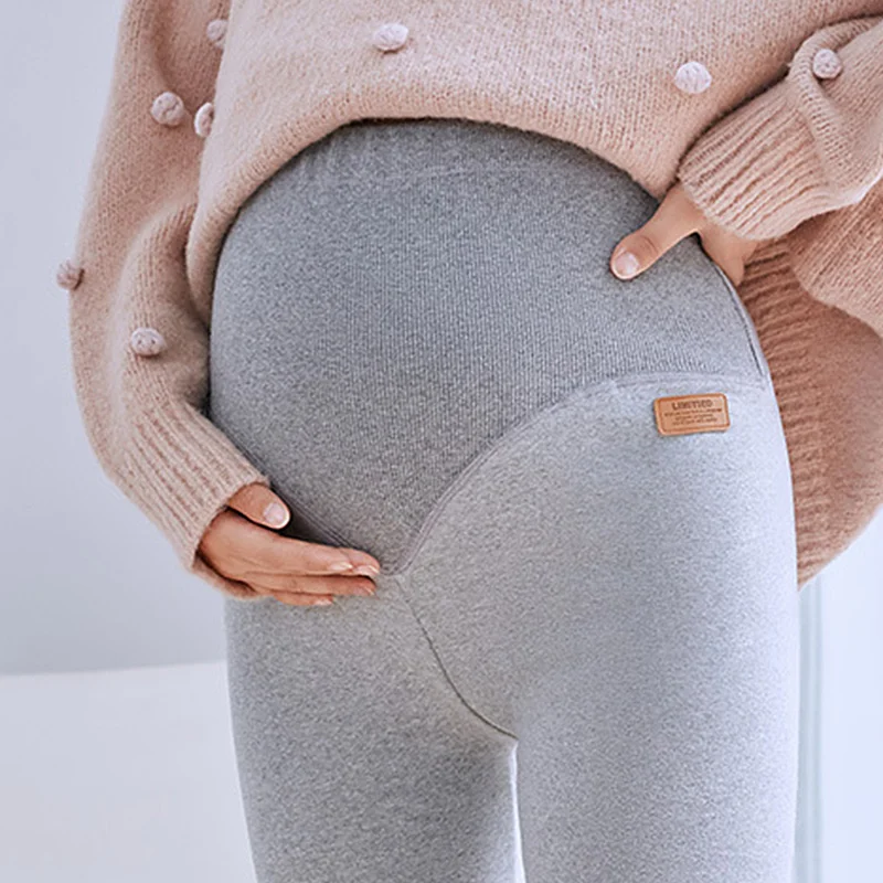 Леггинсы для беременных регулируемый эластичный 100% хлопок|Штаны и капри| |