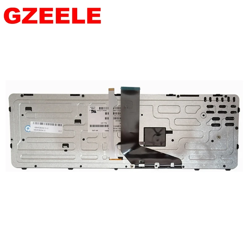 Новая английская клавиатура с подсветкой для ноутбука hp для ZBOOK 15 17 G1 G2 PK130TK1A00 SK7123BL черная рамка США