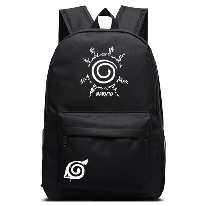 Akatsuki Kakashi Konoha Uchiha Sasuke реквизит для косплея Шаринган плечевой рюкзак на молнии
