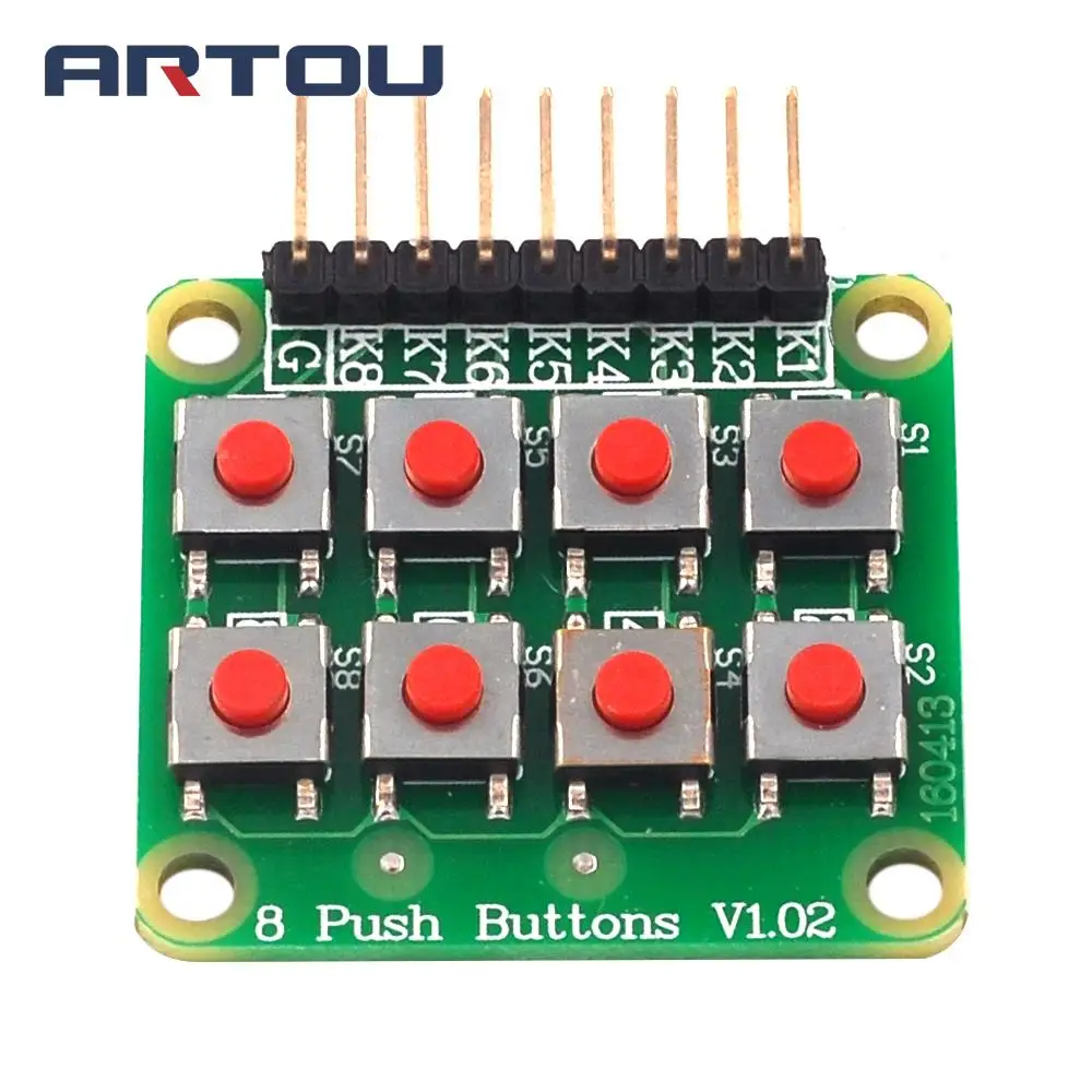 1 шт. микропереключатель 2*4 матричная клавиатура 8-битная клавиша Независимая