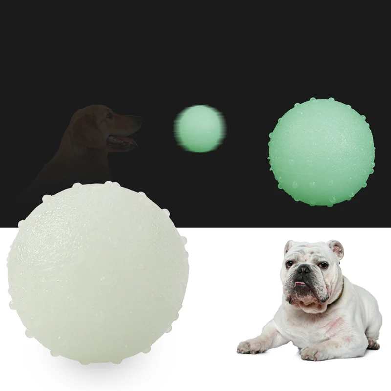 

1 шт. светящийся мяч для домашних животных, мяч для собак, мягкая игрушка для домашних животных, мягкий игрушечный мяч, подарки-сжималки, това...