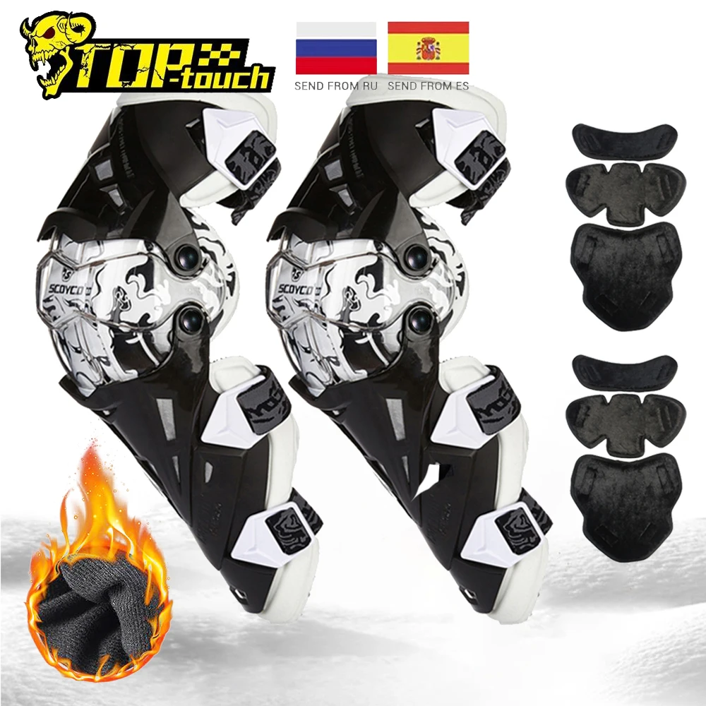 

Scoyco Motorcycle Knee Elbow Pad Racing Off-Road Protective Gear Knee Gurad Protector Rodiller Equipment Motocross CE Joelheira