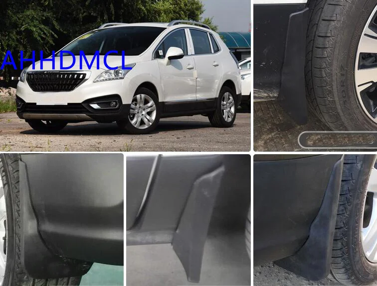 Брызговики для Peugeot 3008 2013 2014 2016 2017 2018 2019|car mudguards|mudguard fendermudguards for cars |
