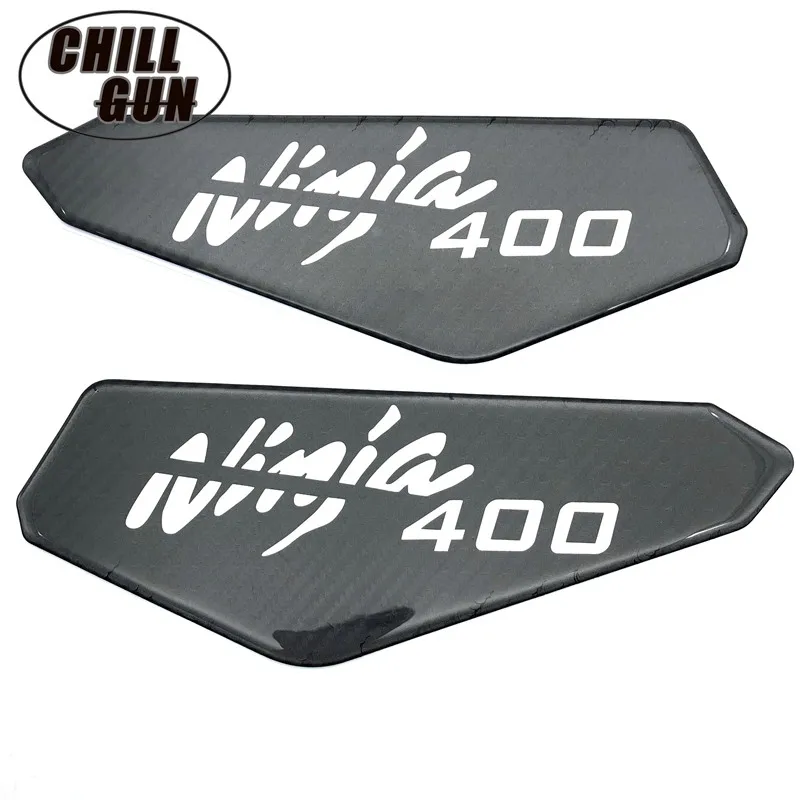 Мотоцикл 3D наклейка из углеродного волокна Логотип Танк Pad защита для Kawasaki Ninja 400