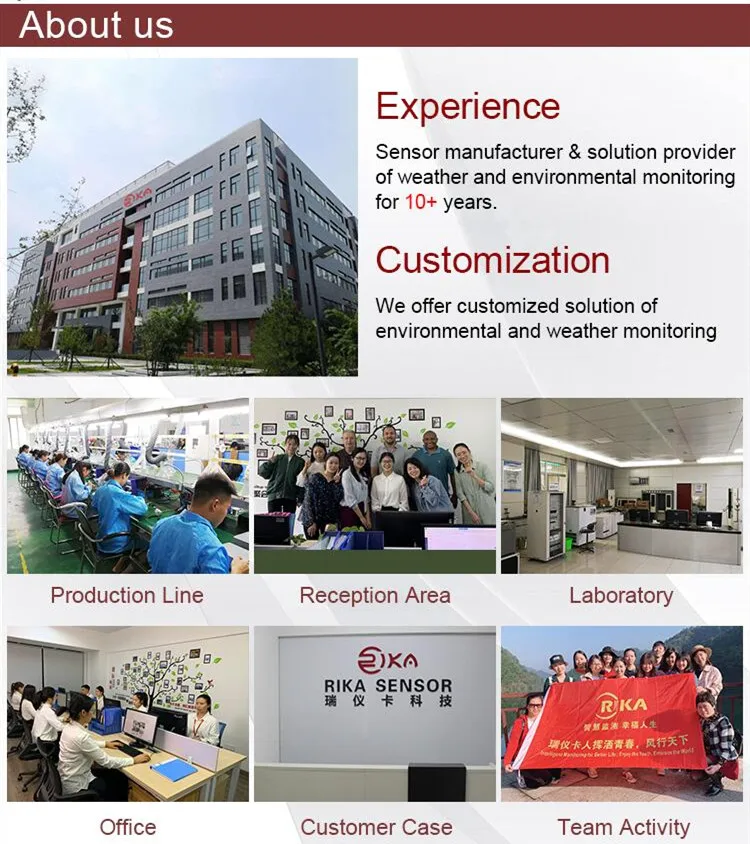 

RK900-10 GPRS Wifi 4G Automatic Ultrasonic Wind Weather Station Sensor With Air Temperature Humidity Solar Radiation