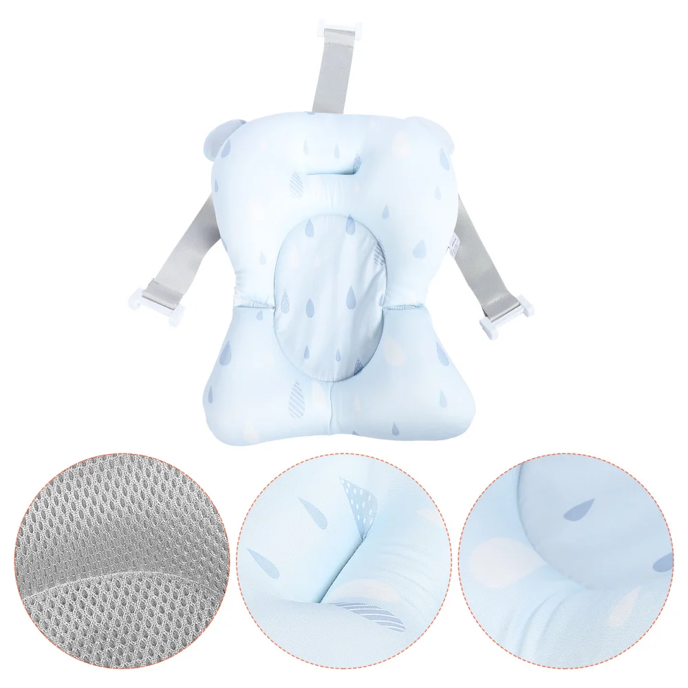 

Floating Cushion Non-slip Bathtub Pad Infant Bathing Support Seat Bathtub Bed