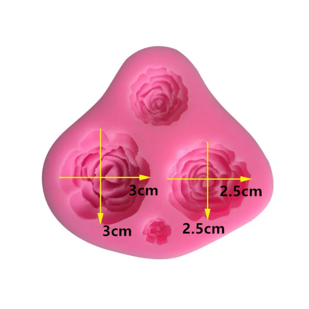 3D искусственная форма для мастики инструмент украшения тортов шоколада выпечки