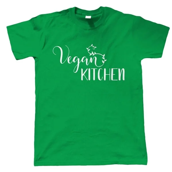 

Vegan Kitchen, Mens T-Shirt - Vegan Gift Him Dad