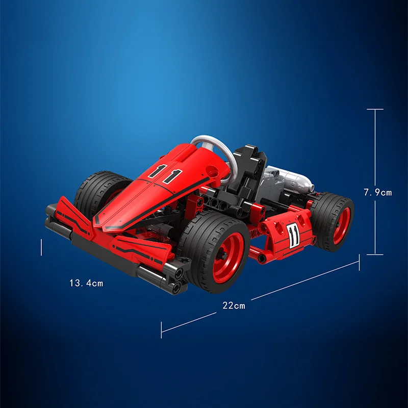 2 в 1 город совместимые технические блоки формулы F1 карта наборы автопогрузчиков