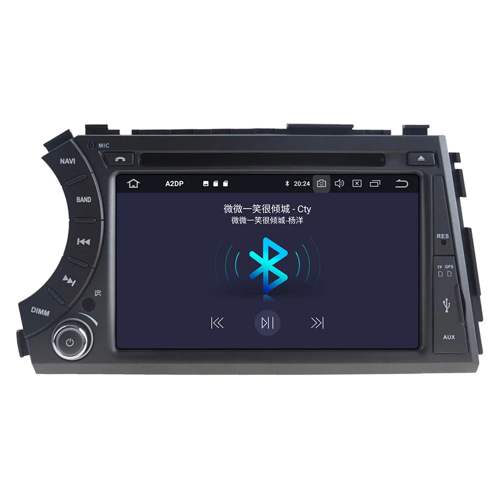 Автомобильный мультимедийный плеер PX6 4 Гб + 64 ГБ Android 10 0 GPS для Ssangyong Kyron Actyon Micro 2005