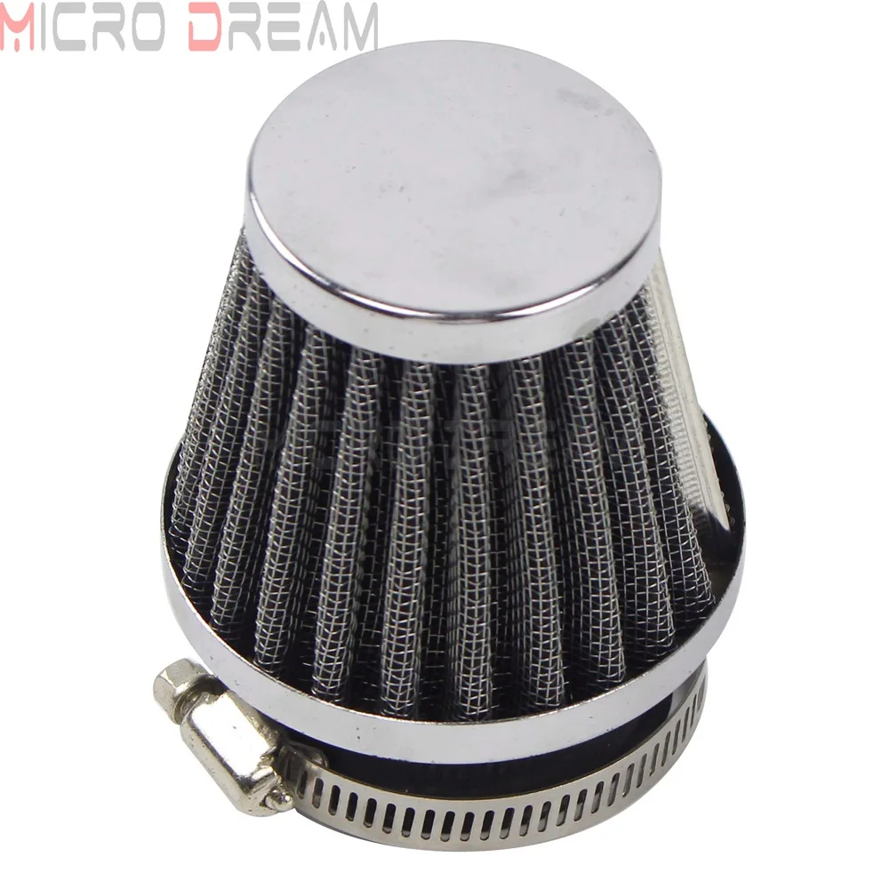 Универсальный 48 мм Воздухоочиститель для мотоцикла воздухозаборник фильтр Yamaha