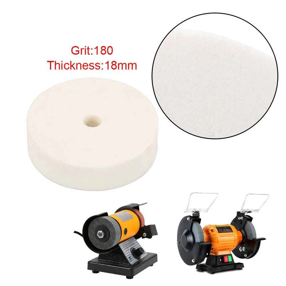 3 дюйма Белый Керамика шлифовальный абразивный диск для колес инструмент 180 грит