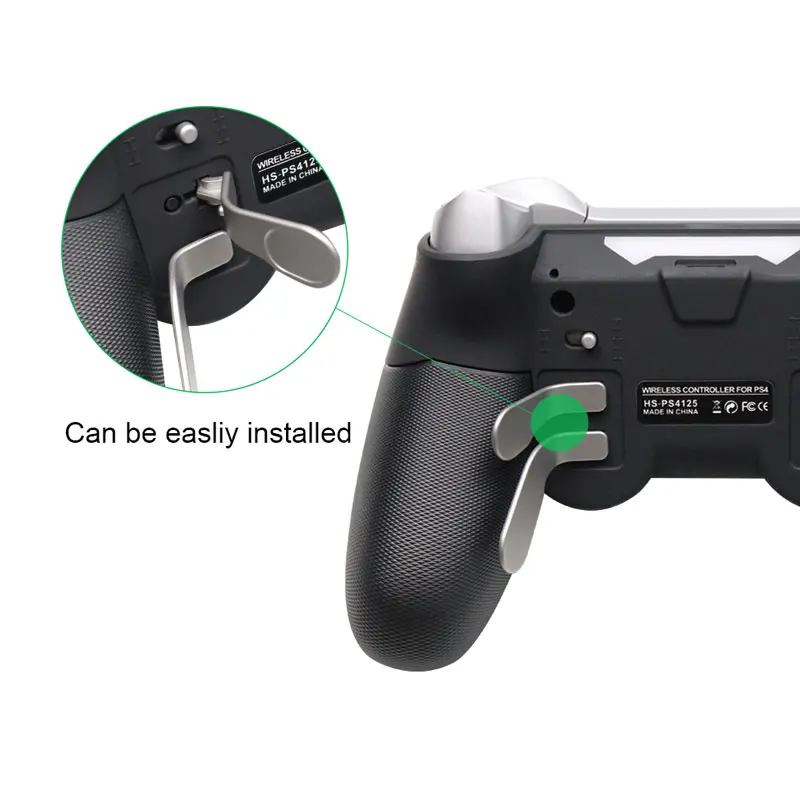 2 4G беспроводной геймпад для PS4 двойная вибрация Элитный игровой контроллер