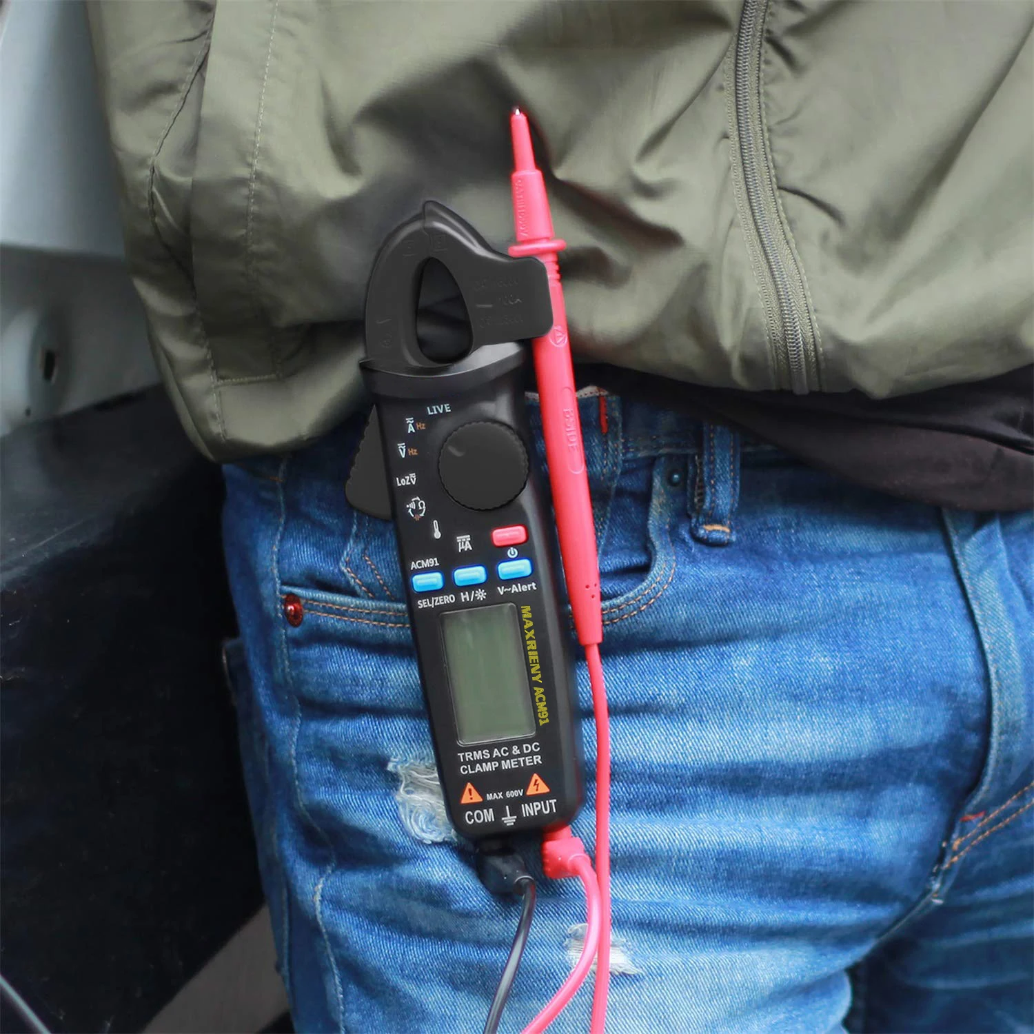 Мультиметр ACM91 цифровой с автоматическим выбором диапазона измеритель