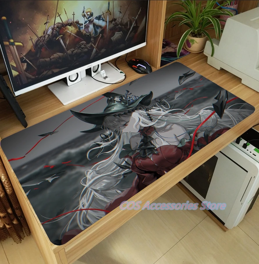 anime arknights skadi the corrupting heart mouse pad mice mat large thicken pc laptop keyboard table pad gaming play mat otaku free global shipping