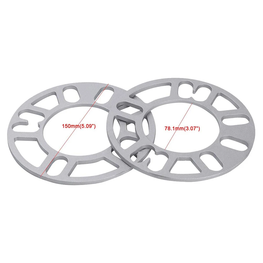 2/4 шт 5 мм Универсальные алюминиевые колесные диски из сплава прокладки панель