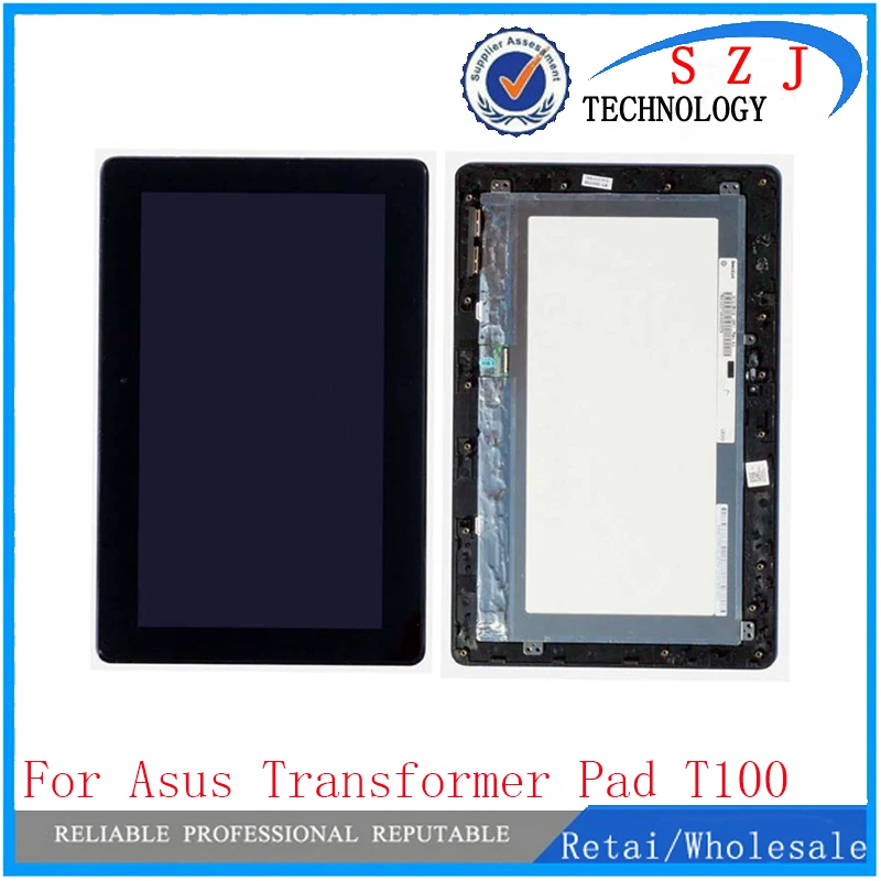 

New FP-TPAY10104A-02X-H For ASUS Transformer Book T100 T100TA-C1-GR T100T 5490NB LCD Display Touch Screen Panel Assembly +Frame