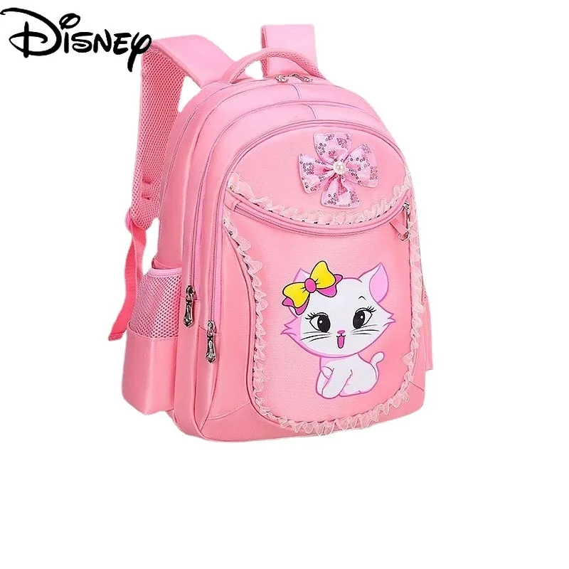 

Disney Children's School Bag Simple Cute Cartoon Fashion Waterproof Wear-resistant Comfortable Backpack Leisure Large Capacity