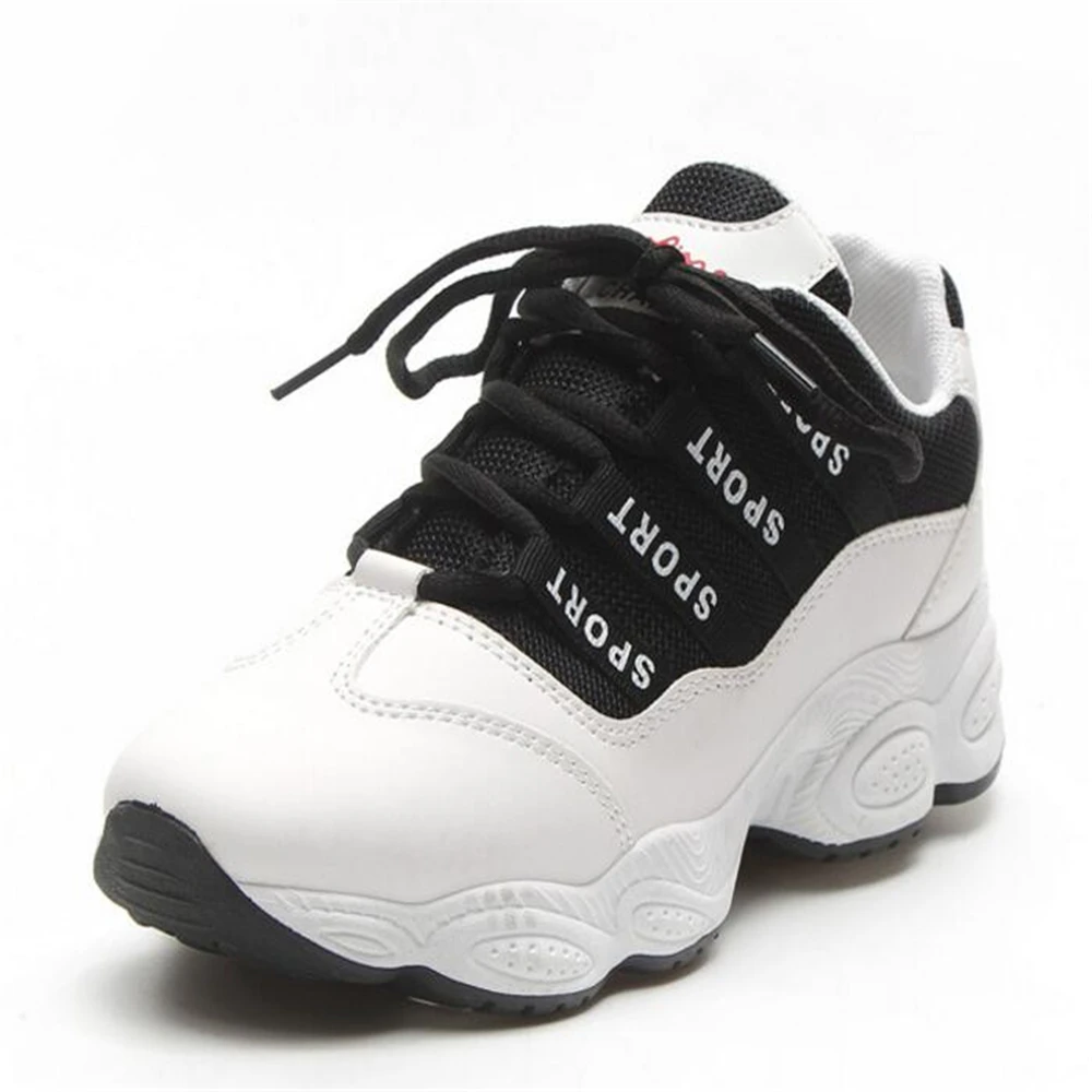 Новый Для женщин спортивная обувь бренд кроссовки из дышащего материала женская