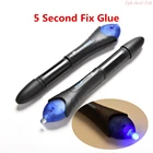 5 второй Quick Fix супер питание жидкий Пластик сварки Uv светильник клей-карандаш в герметик мобильный телефон линии инструмент для ремонта с клеем