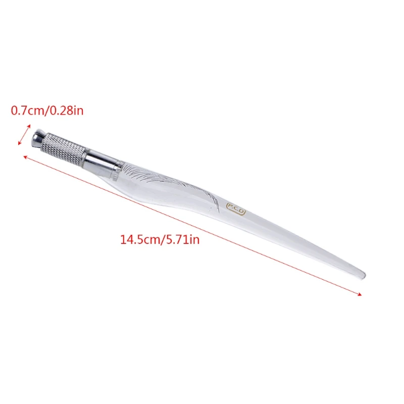 

Microblading Manual Tattoo Pen Eyebrow Permanent Makeup Microblade Needle Holder C1FF