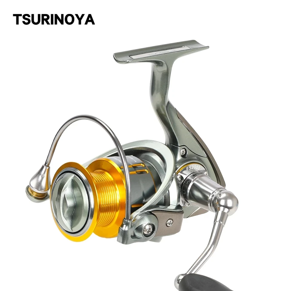 Катушка спиннинговая TSURINOYA FS 2000 3000: 1 7 кг 5 2: | Спорт и развлечения