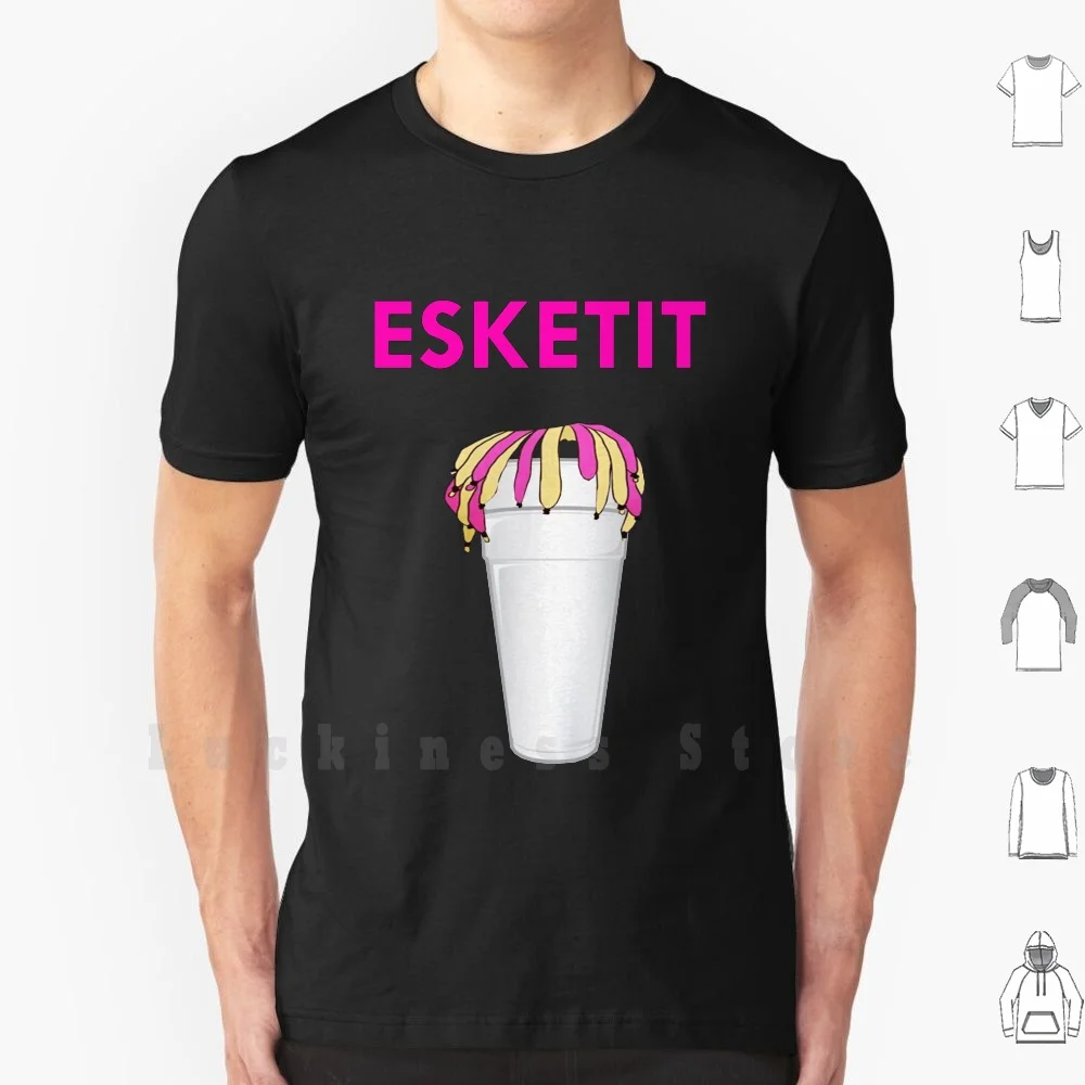 Футболка Esketit футболка из хлопка сделай сам большой размер 6xl эскетит стакан