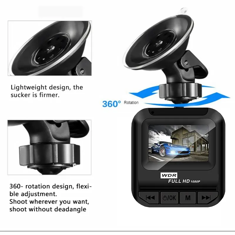 $109.40 Mini Q1 Car DVR Camera Dash Camera Camcorder Video Recorder 2.4