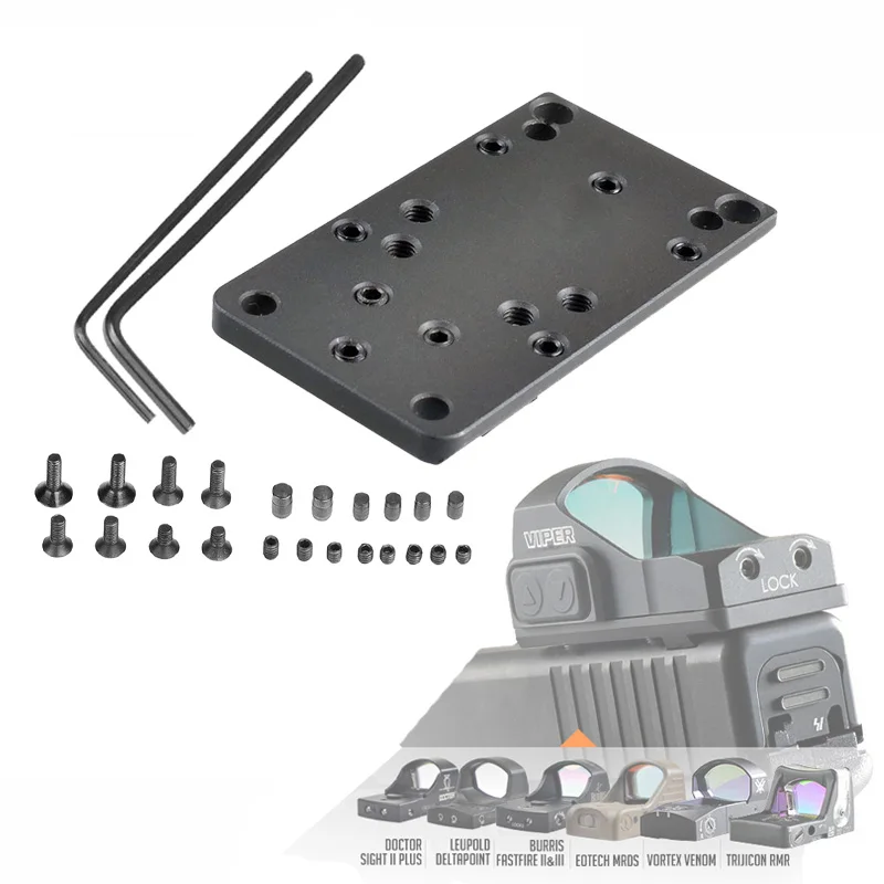 Крепление для тактического пистолета RMR MROS Glock | Спорт и развлечения