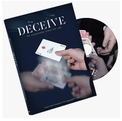 

Deceive(Gimmick Material Included)by SansMinds Creative Lab - Card Magic Tricks,Close Up Magic,Street,illusions,Mentalism,Fun
