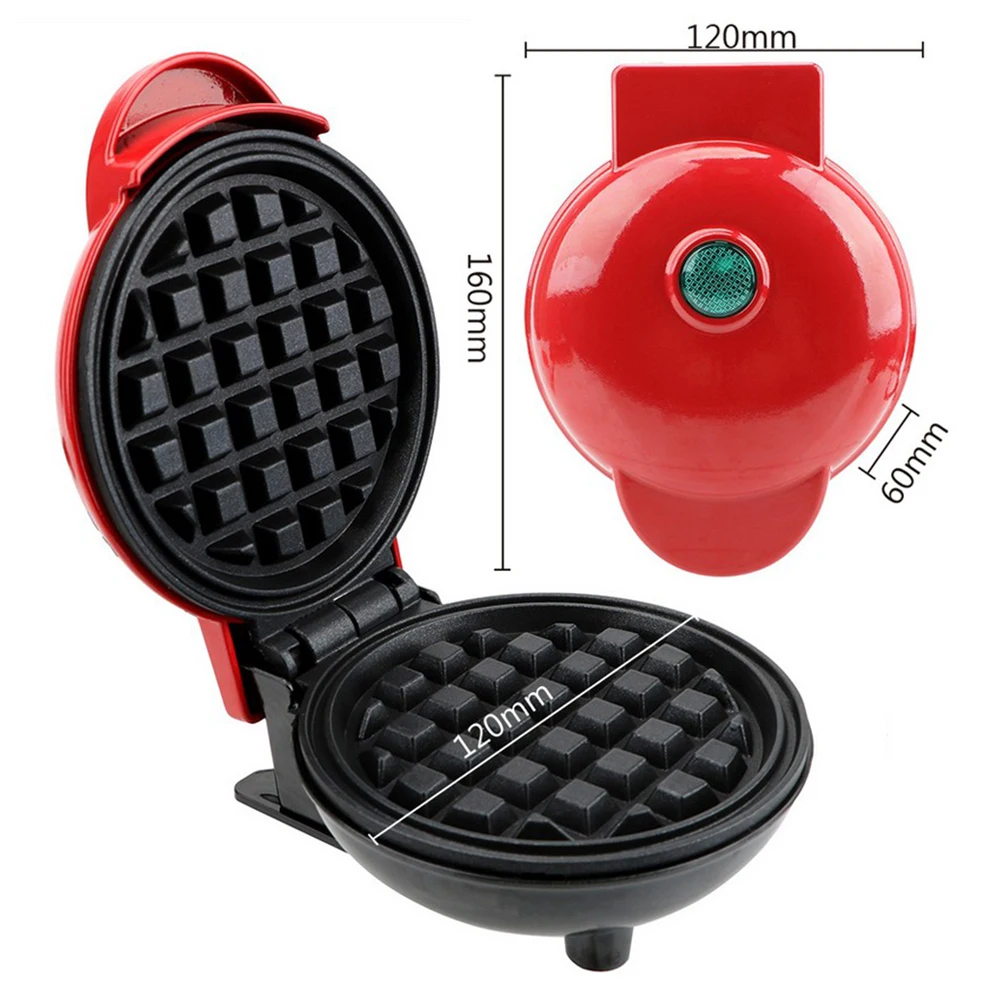 

Mini Electric Waffles Maker Bubble Egg Cake Oven Breakfast Waffle Machine Kitchen Baking Eggette Machine Mini Waffle Pot