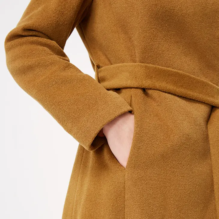 Vero Moda женское маленькое шерстяное пальто с высоким воротником на пуговицах | 318327539
