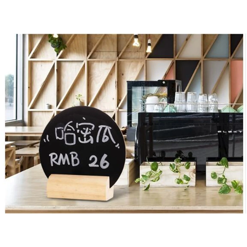 Настольная доска для сообщений мольберт из сосновой древесины детская