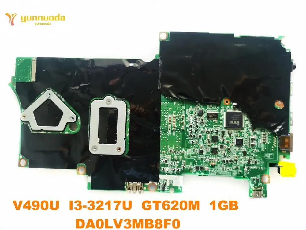 Оригинальная материнская плата для ноутбука Lenovo V490U I3-3217U GT620M 1 ГБ DA0LV3MB8F0