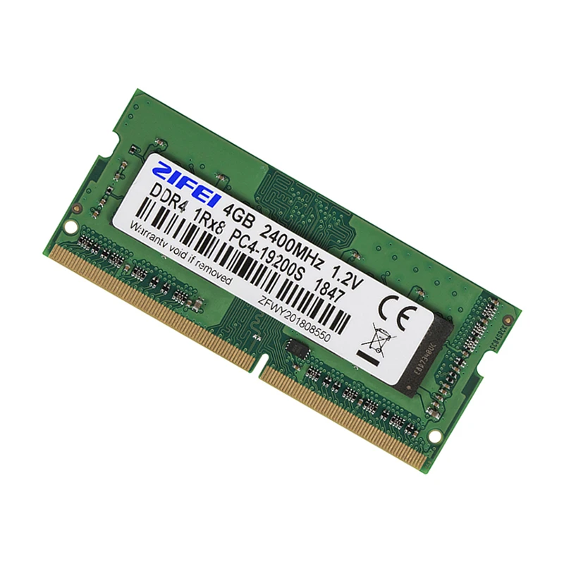 Оперативная Память DDR4 4 Гб 2666/2400/2133 МГц 260PIN 1 2 в 1R * 8 SODIMM для ноутбука|Оперативная