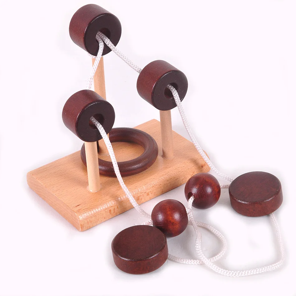 Классические деревянные развивающие игрушки для детей и взрослых