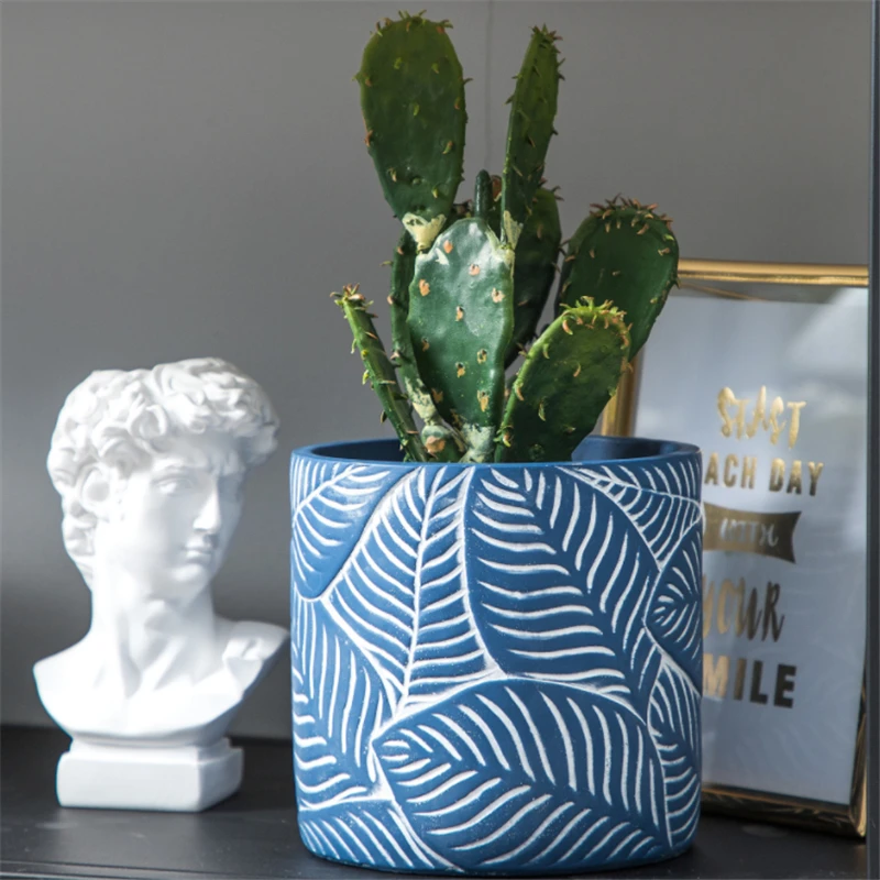 Формы Из Силиконовой глины Ins кашпо из цемента маленькая форма для бетонного