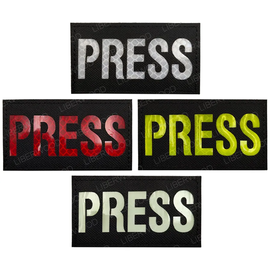 Нажимная ИК нашивка инфракрасная Светоотражающая эмблема Тактическая Военная