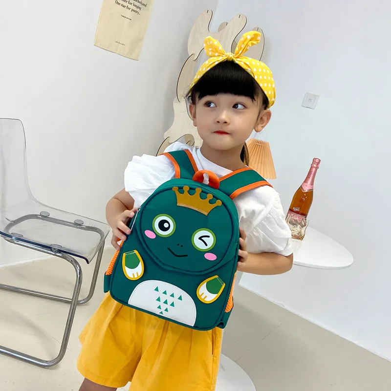 Children's Kindergarten 3D Animal Prints Backpack 1-3-5 Years Old Girl Backpack Boys and Girls Baby Cute Cartoon kids backpack
