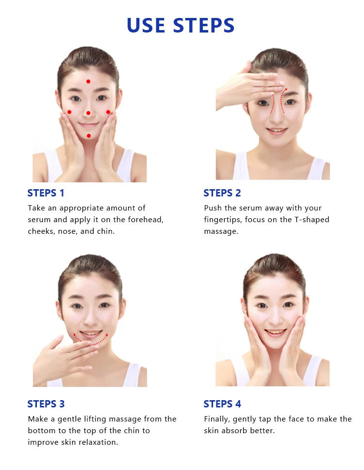 Pretty Cowry Гиалуроновая кислота сужает поры Сыворотка для лица увлажняющий