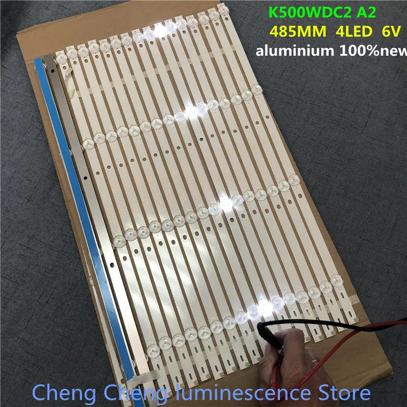 K500WDC2 A2 50PFS401212 50PFS401212 , K500WDK3 50 дюймов используется 4 светодиода 485 мм 6 в 100% новый ЖК-ТВ ПОДСВЕТКА