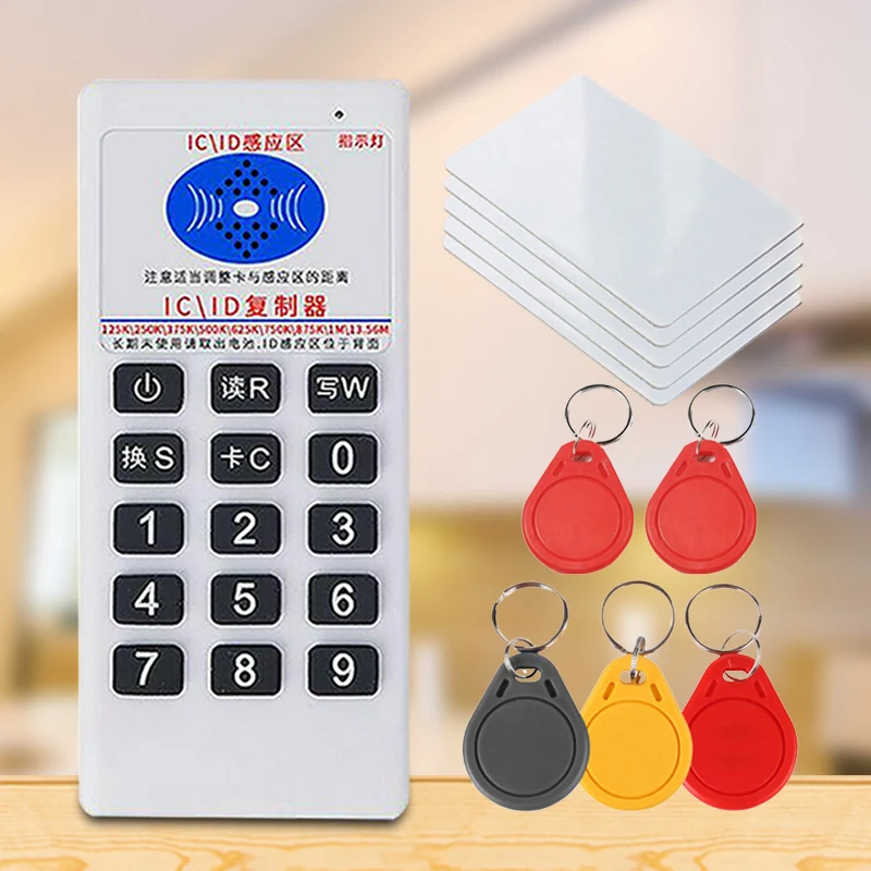 RFID ID карта копир с кнопкой индукции портативный считыватель карт для доступа
