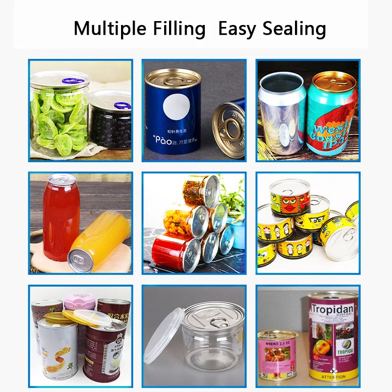 TDFJ 160 банки запайки Автоматическая Закаточная Машина компьютерной версии Жесть